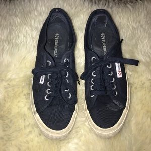 Navy Blue Superga Sneakers